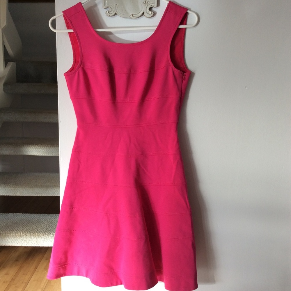 Trina Turk hot pink dress